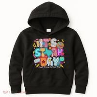 Its Star Day Dont Stress Do Your Best Testing Day Test Day Kids Hoodie thumb 0