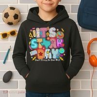 Its Star Day Dont Stress Do Your Best Testing Day Test Day Kids Hoodie thumb 2
