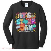 Its Star Day Dont Stress Do Your Best Testing Day Test Day Kids Long Sleeve Shirt thumb 0