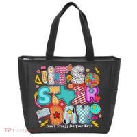 Its Star Day Dont Stress Do Your Best Testing Day Test Day Tote Bag thumb 0