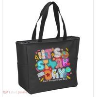 Its Star Day Dont Stress Do Your Best Testing Day Test Day Tote Bag thumb 2