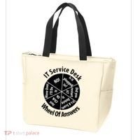IT Service Desk Wheel Of Answer Information Technology Tote Bag thumb 3