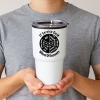 IT Service Desk Wheel Of Answer Information Technology Tumbler thumb 2