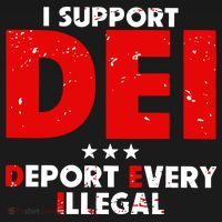 I Support Dei Deport Every Illegal Hoodie thumb 2