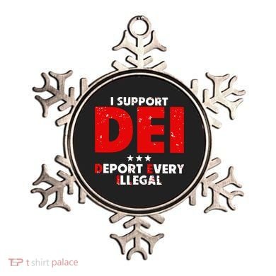 I Support Dei Deport Every Illegal Ornament