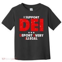 I Support Dei Deport Every Illegal Toddler T-Shirt thumb 0