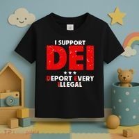 I Support Dei Deport Every Illegal Toddler T-Shirt thumb 3