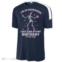 Im So Depressed I Act Like Its My Birthday Everyday Sport-Tek Competitor United Soccer Jersey thumb 2