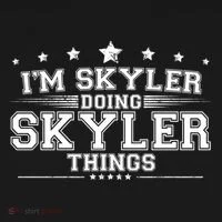 Im Skyler Doing Skyler Things Kids Long Sleeve Shirt thumb 2