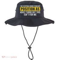 I'm Stepping Down From My Position As Adult Turns Out Bucket Hat thumb 0