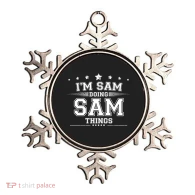 Im Sam Doing Sam Things Ornament