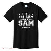 Im Sam Doing Sam Things Kids T-Shirt thumb 0