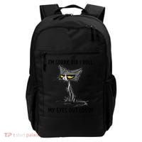 I'm Sorry Did I Roll My Eyes Out Loud, Funny Sarcastic Backpack thumb 0