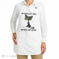 I'm Sorry Did I Roll My Eyes Out Loud, Funny Sarcastic Apron thumb 2