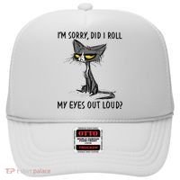 I'm Sorry Did I Roll My Eyes Out Loud, Funny Sarcastic Hat thumb 0
