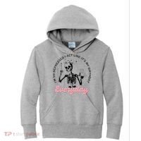 IM So Depressed I Act Like ItS My Birthday Everyday Kids Hoodie thumb 0