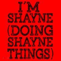 I'm Shayne Doing Shayne Things Family Reunion First Name Meaningful Gift Santa Hat thumb 1