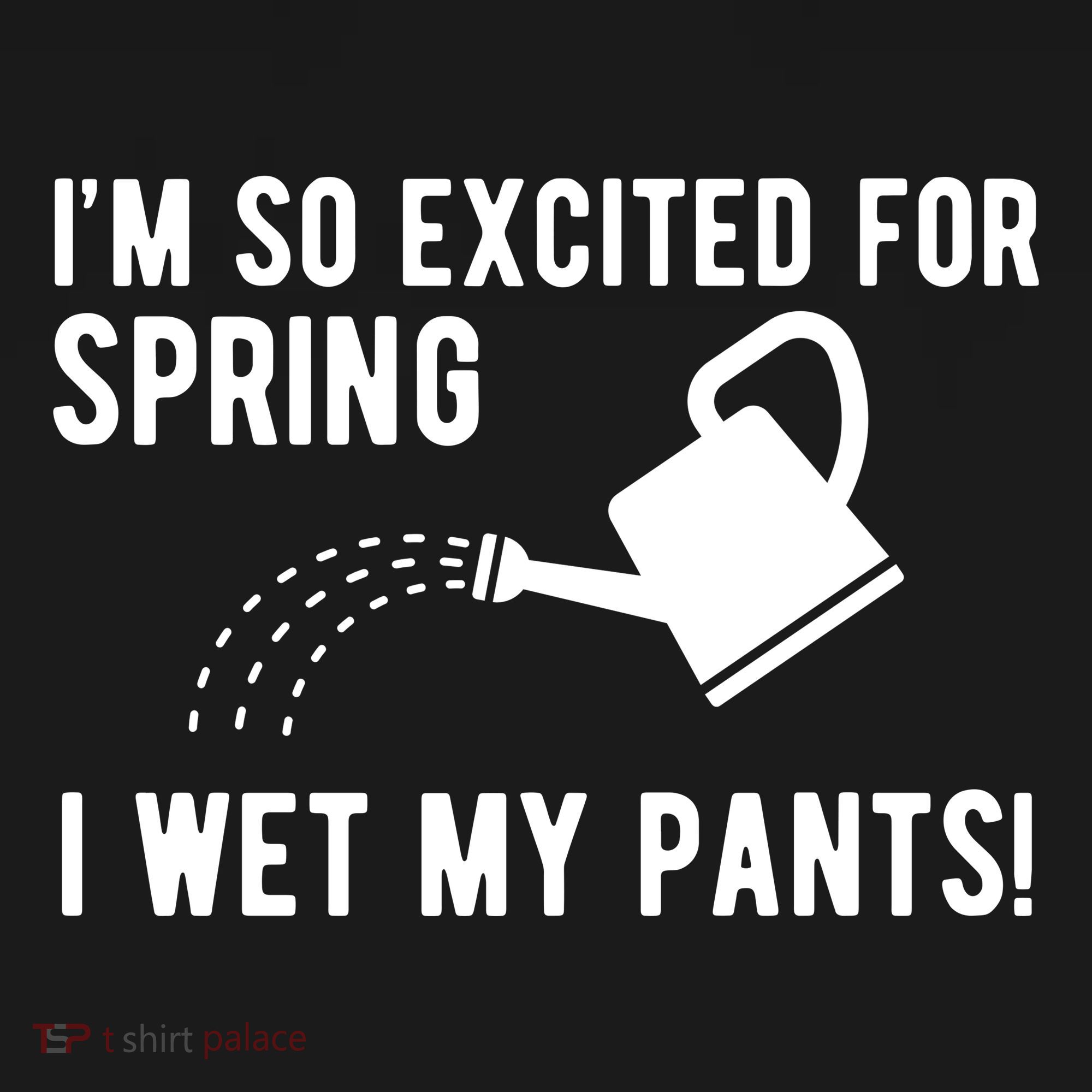 Im So Excited For Spring I Wet My Pants Funny Ornament