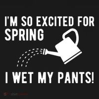 Im So Excited For Spring I Wet My Pants Funny Baby Bodysuit thumb 2