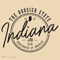 Indiana State Est. 1816 Patriotic Pride Indiana Tote Bag thumb 4