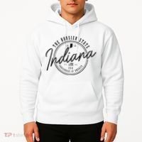 Indiana State Est. 1816 Patriotic Pride Indiana Hoodie thumb 2