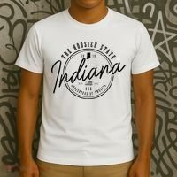 Indiana State Est. 1816 Patriotic Pride Indiana T-Shirt thumb 3
