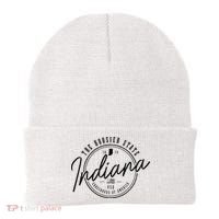 Indiana State Est. 1816 Patriotic Pride Indiana Beanie thumb 0
