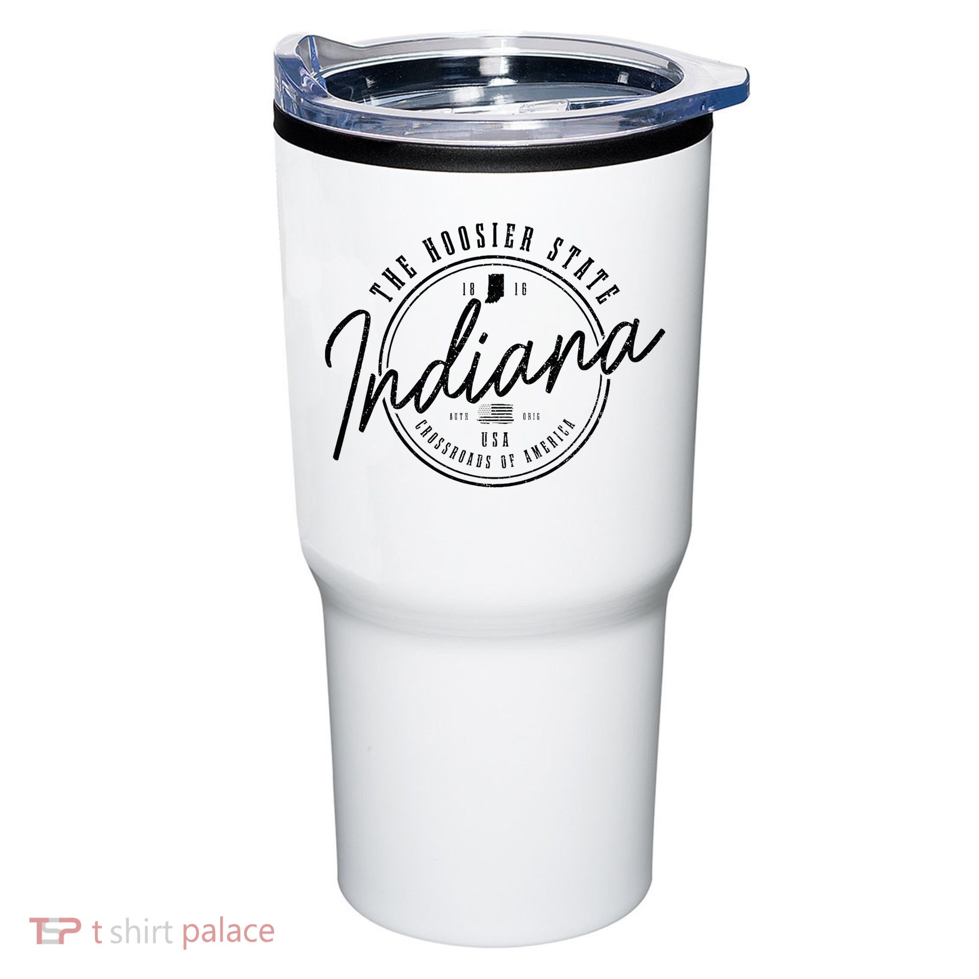 Indiana State Est. 1816 Patriotic Pride Indiana Tumbler