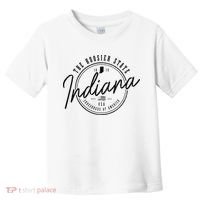 Indiana State Est. 1816 Patriotic Pride Indiana Toddler T-Shirt thumb 0