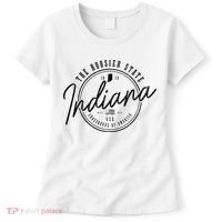 Indiana State Est. 1816 Patriotic Pride Indiana Women's T-Shirt thumb 0