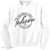 Indiana State Est. 1816 Patriotic Pride Indiana Kids Sweatshirt thumb 0
