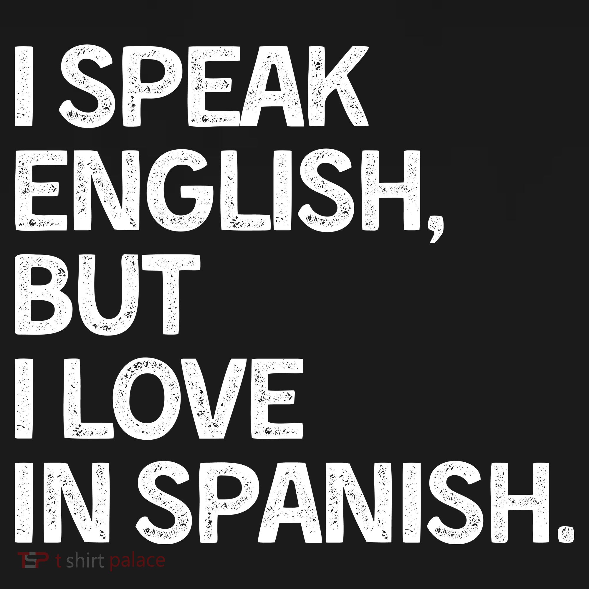 I Speak English But I Love In Spanish Backpack