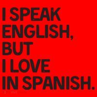 I Speak English But I Love In Spanish Santa Hat thumb 1