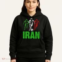 Iran Soccer Enthusiast Football Player Hoodie thumb 5