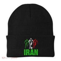 Iran Soccer Enthusiast Football Player Beanie thumb 0
