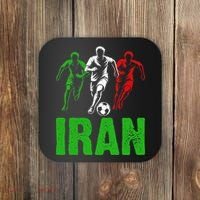 Iran Soccer Enthusiast Football Player Coaster thumb 0