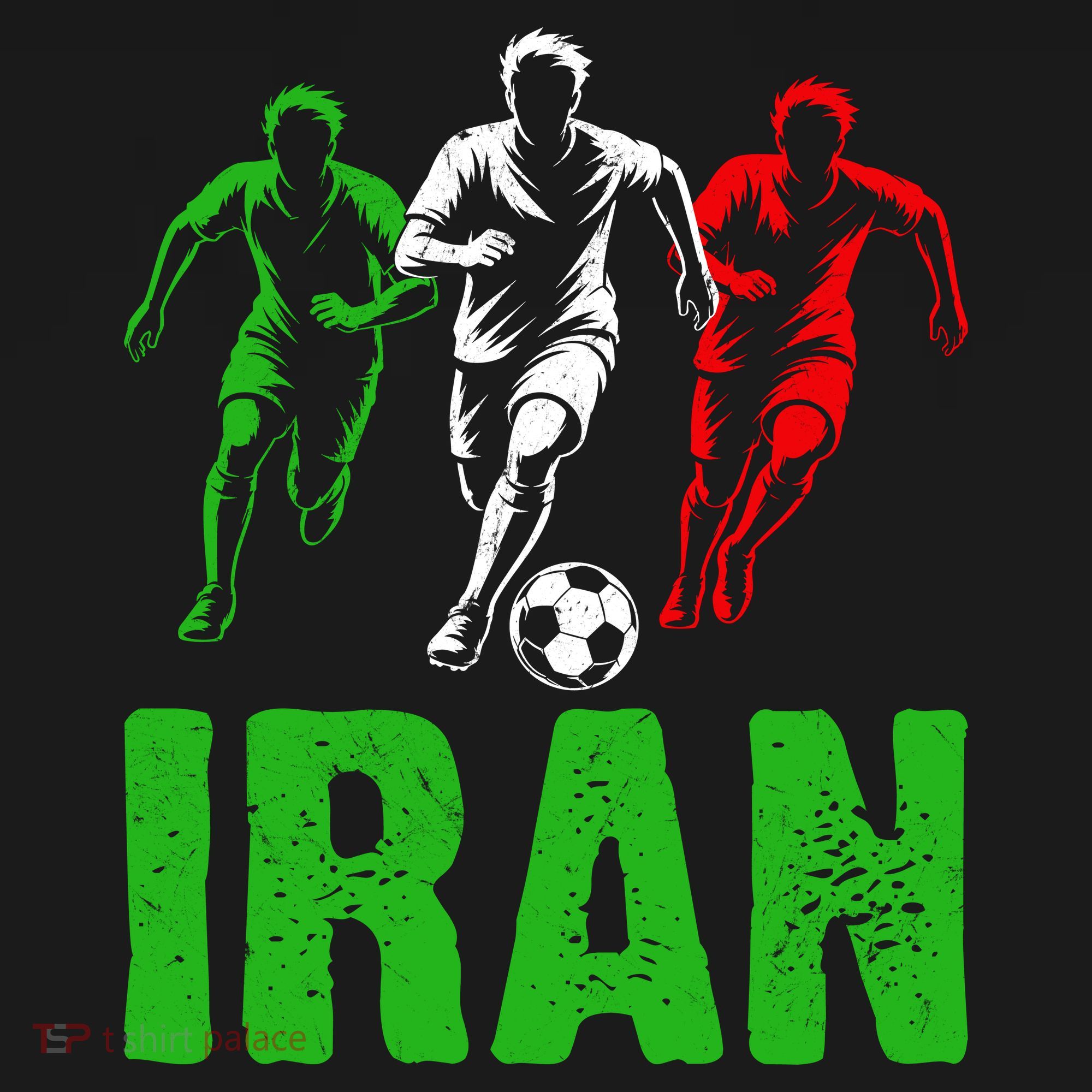 Iran Soccer Enthusiast Football Player Women's Hoodie