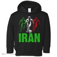 Iran Soccer Enthusiast Football Player Toddler Hoodie thumb 0