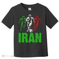 Iran Soccer Enthusiast Football Player Toddler T-Shirt thumb 0