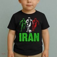 Iran Soccer Enthusiast Football Player Toddler T-Shirt thumb 2