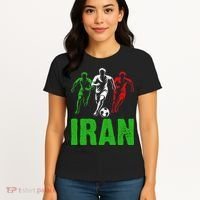Iran Soccer Enthusiast Football Player Women's T-Shirt thumb 4