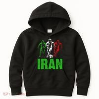 Iran Soccer Enthusiast Football Player Kids Hoodie thumb 0