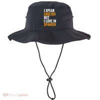 I Speak English But I Love In Spanish Bucket Hat thumb 0