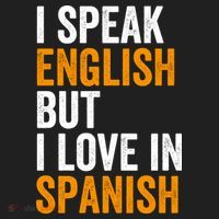 I Speak English But I Love In Spanish Hat thumb 2