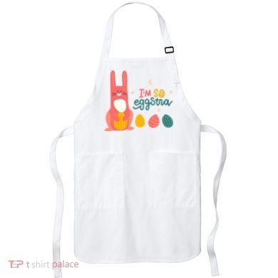 I'm So Eggstra Funny Extra Easter Holiday Apron