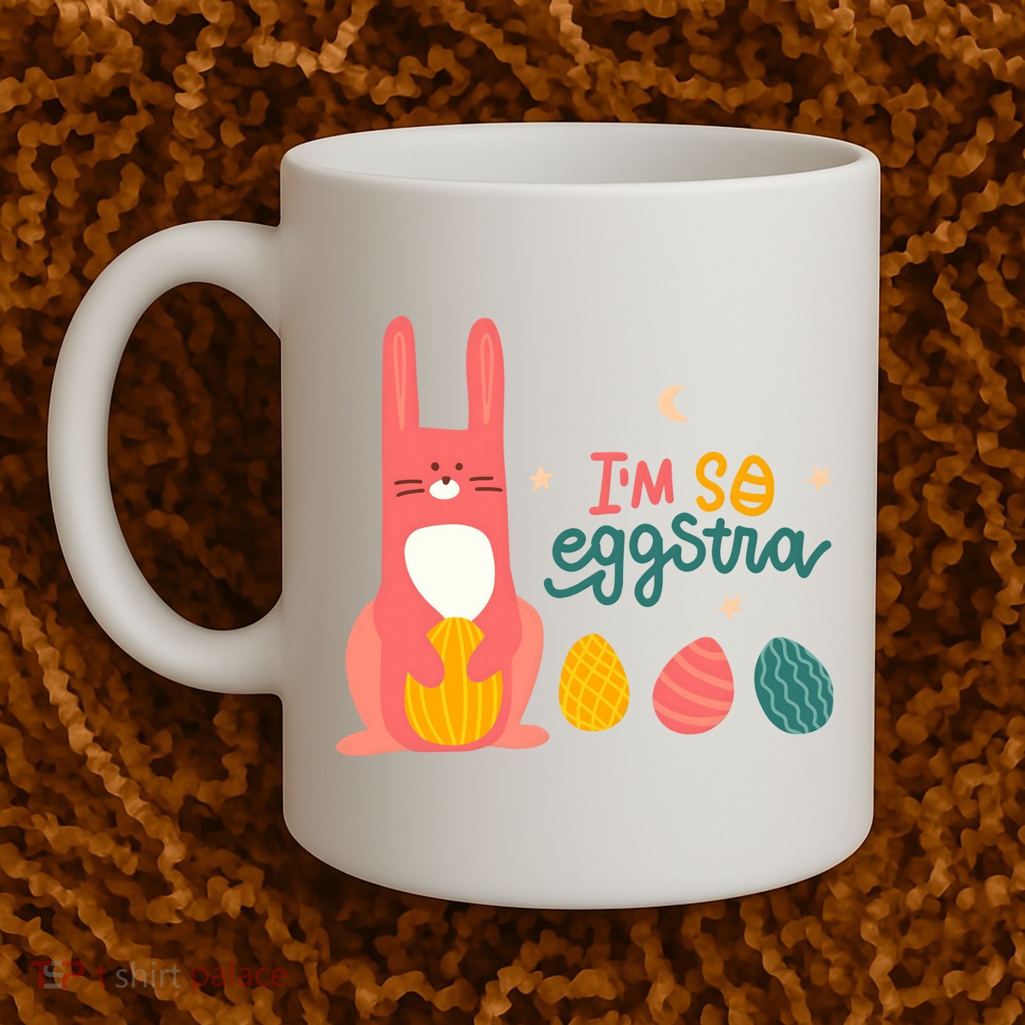 I'm So Eggstra Funny Extra Easter Holiday Coffee Mug