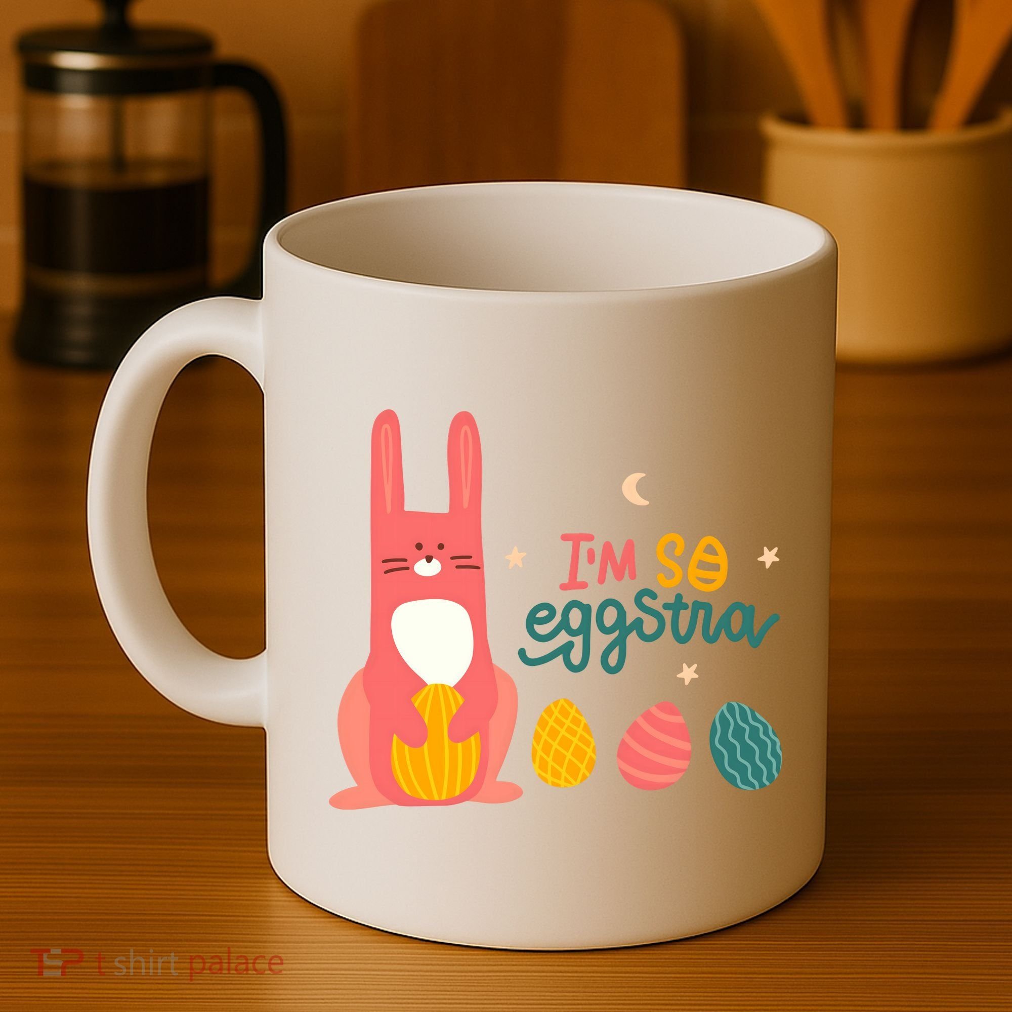 I'm So Eggstra Funny Extra Easter Holiday Coffee Mug