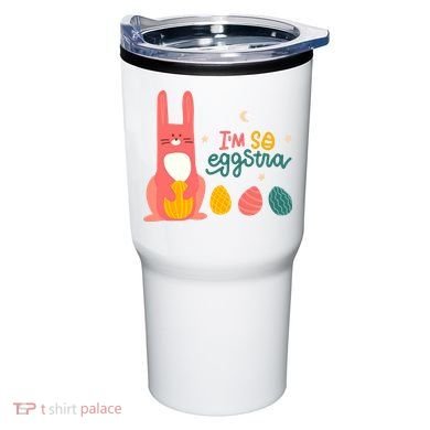 I'm So Eggstra Funny Extra Easter Holiday Tumbler