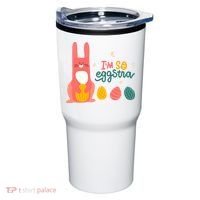 I'm So Eggstra Funny Extra Easter Holiday Tumbler thumb 0