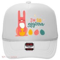 I'm So Eggstra Funny Extra Easter Holiday Hat thumb 0